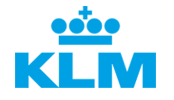 Client company logo, KLM