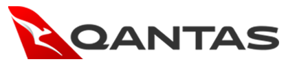 Client company logo, Qantas